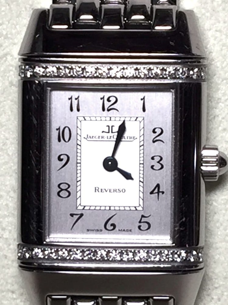 Jaeger LeCoultre Reverso Florale Diamond Watch Model: 265.8.08