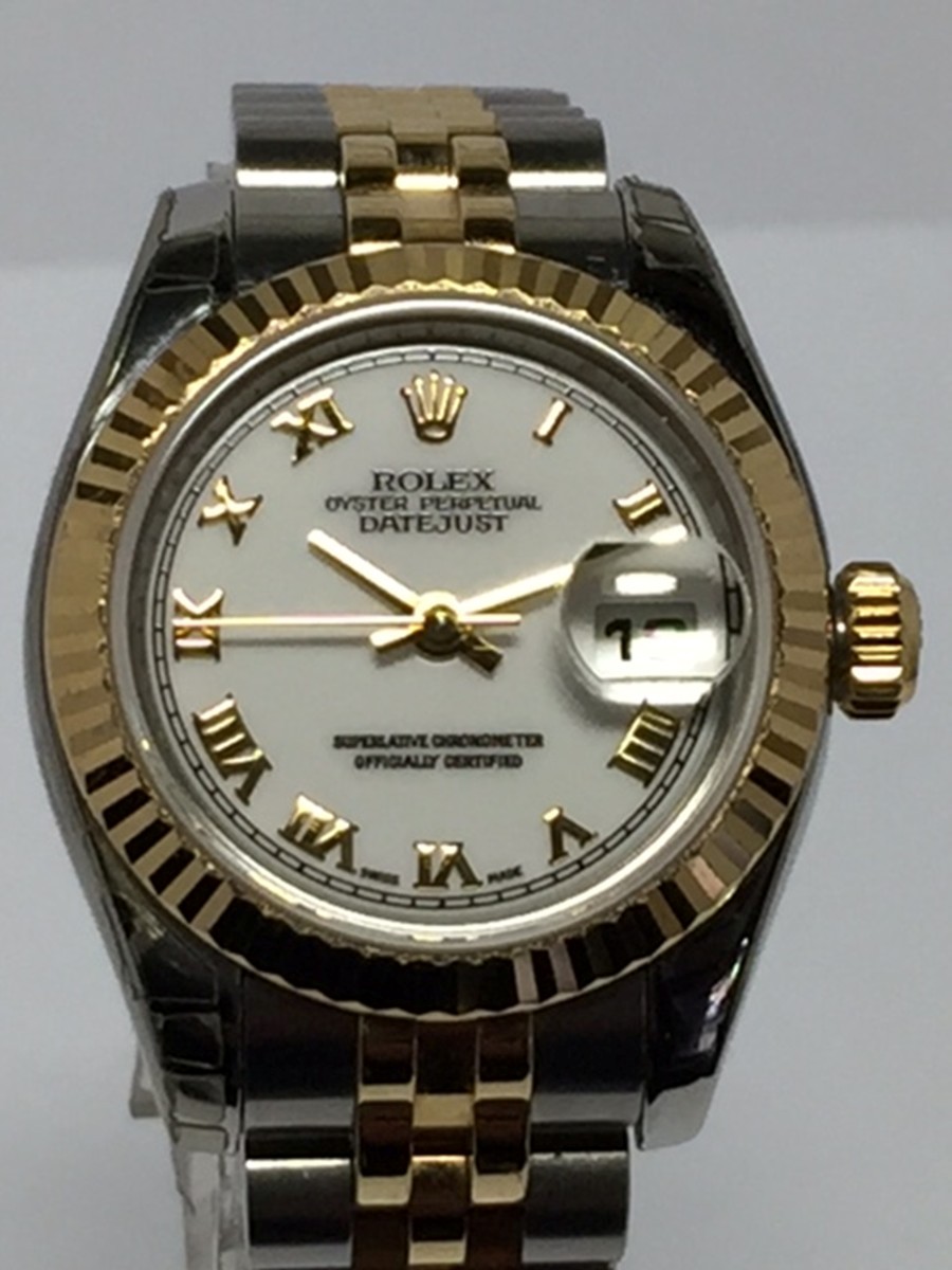 Rolex Ladies Stainless Steel & 18kt Yellow gold DateJust with New Style Jubilee Bracelet Ref: 179173